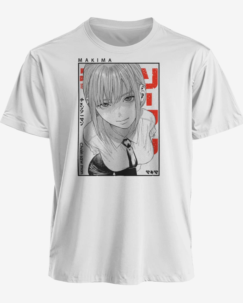 Polera premium Blanco de Makima