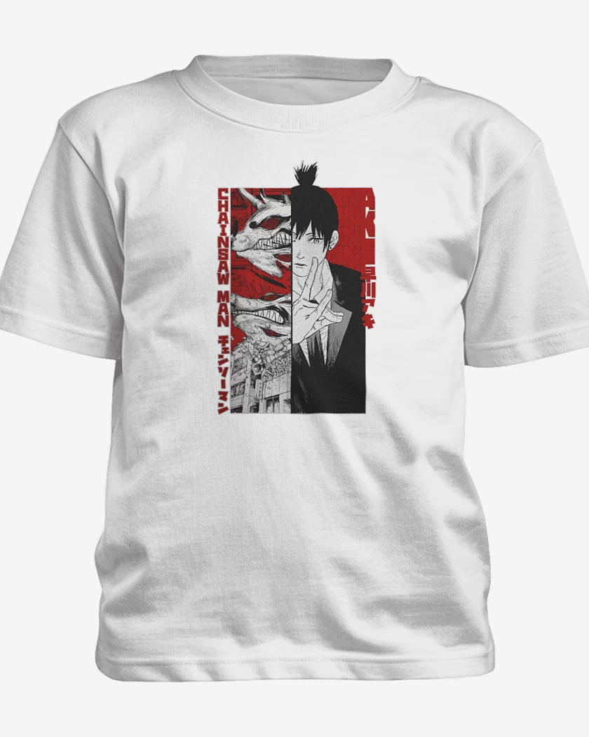 Polera de niño Blanco de Aki Hayakawa
