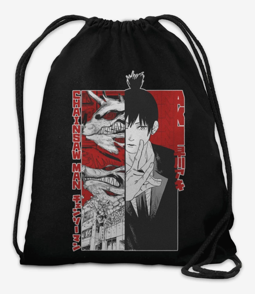 Mochila Negro de Aki Hayakawa