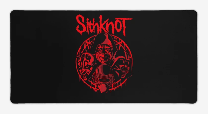 Mouse pad Gamer Negro de Sithknot