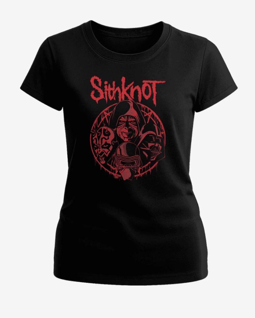 Polera de Mujer Negro de Sithknot