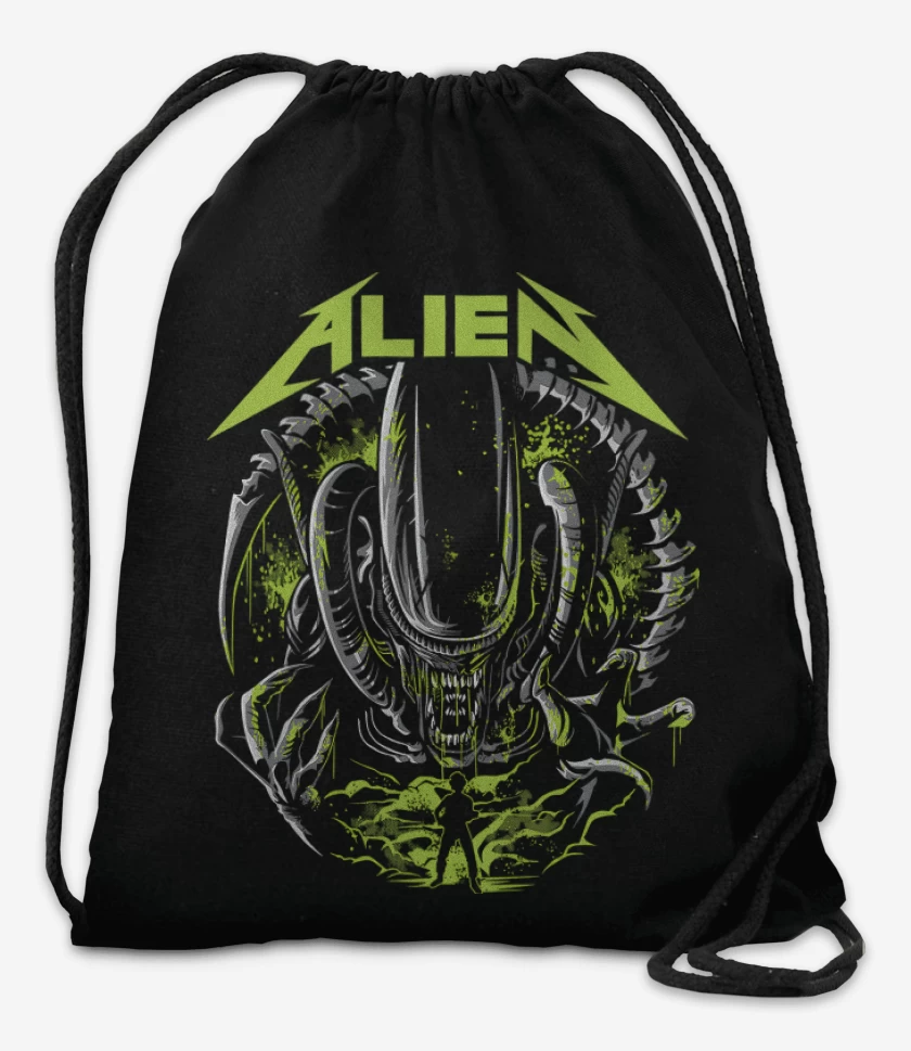 Mochila Negro de Alienallica