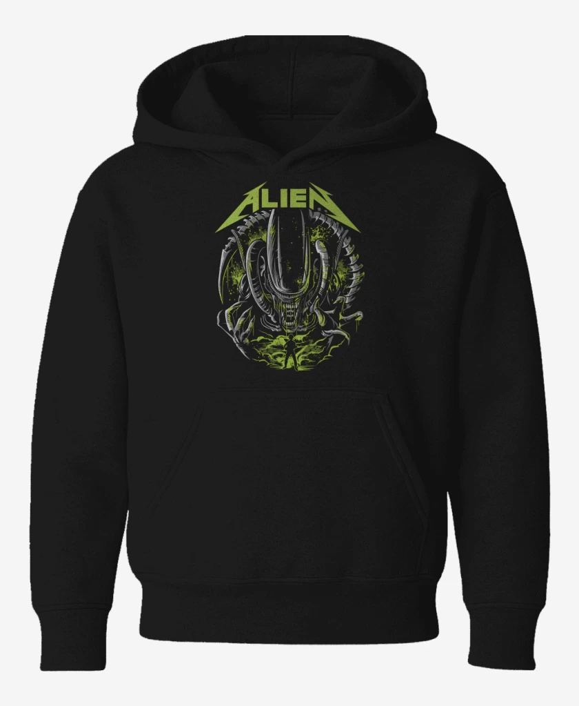 Poleron de niño Negro de Alienallica