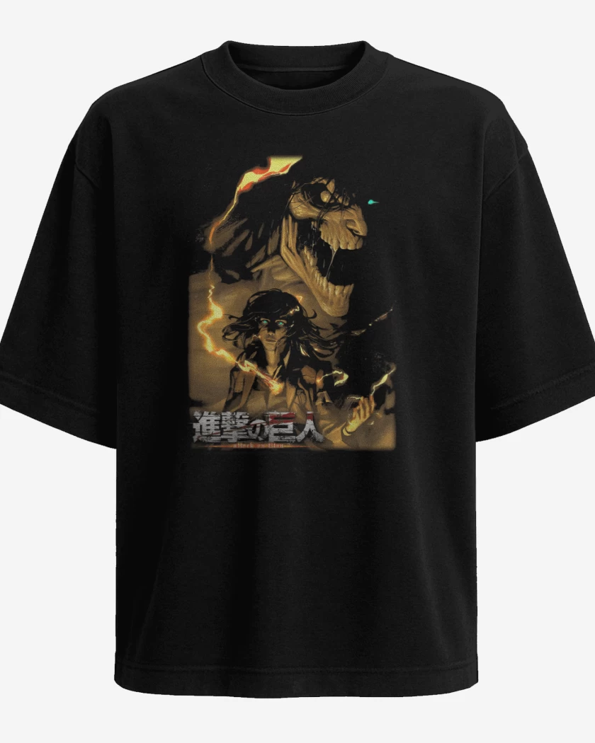 Polera Oversize Eren Fundador