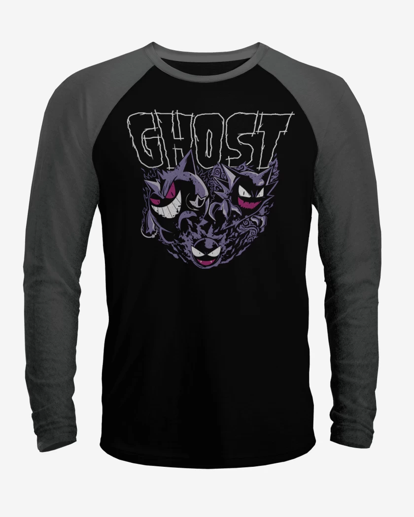 Polera Raglan Fantasmas 