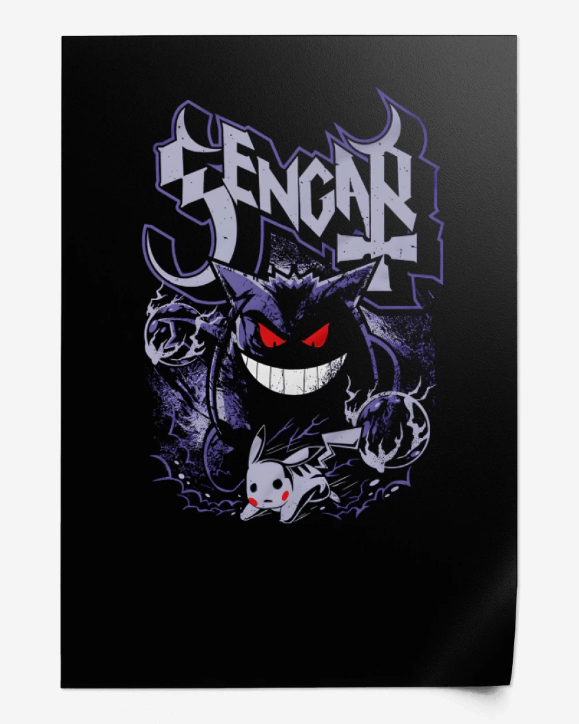 Print Gengar Ghost
