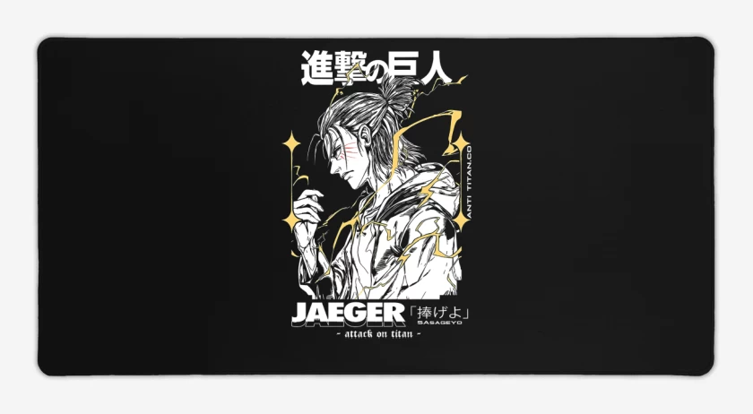 Mouse pad Gamer Jaeger