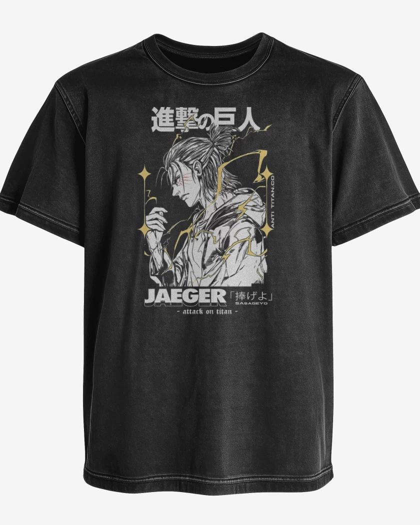 Polera desgastada Jaeger