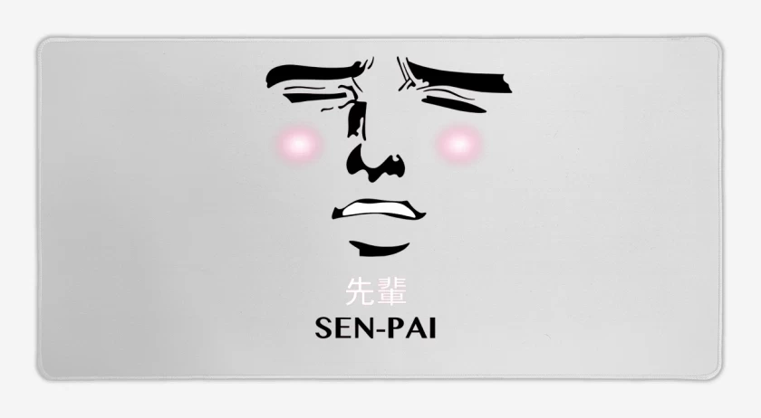 Mouse pad Gamer Blanco de Yaranaika