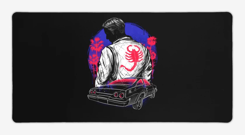 Mouse pad Gamer Negro de Drive