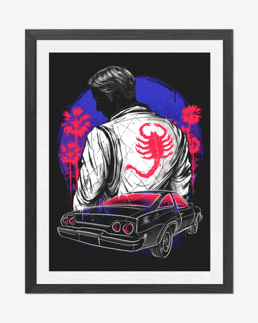 Cuadro decorativo Negro de Drive