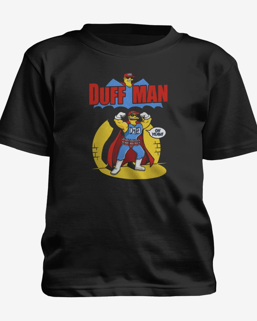 Polera de niño Blanco de Duff Man