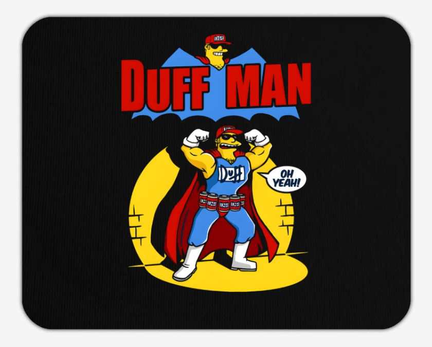 Mousepad Duff Man