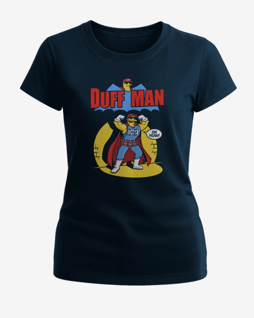 Polera de Mujer Azul Marino de Duff Man