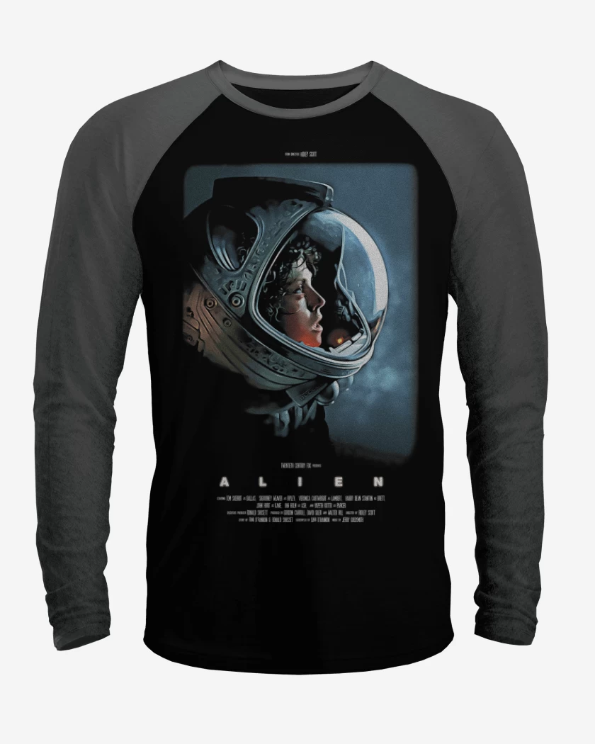 Polera Raglan Heroinas Sci-Fi - Ellen
