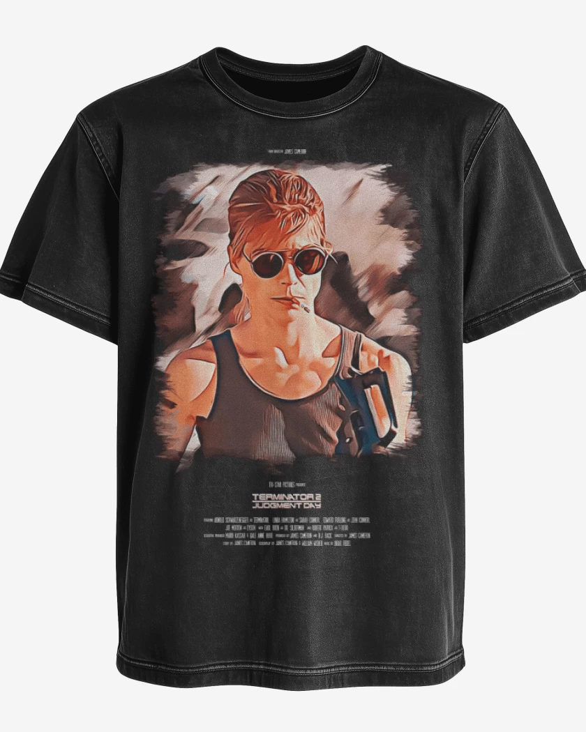 Polera desgastada Heroinas SciFi - Sarah