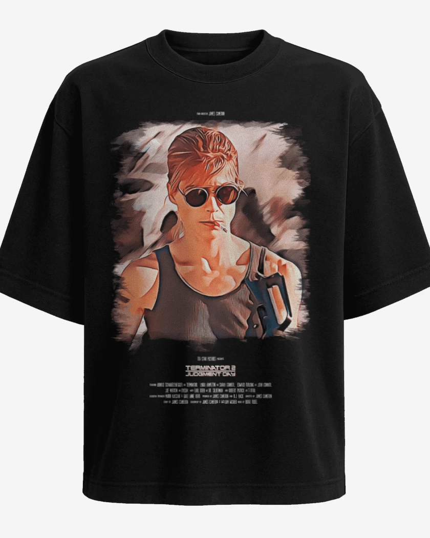 Polera Oversize Heroinas SciFi - Sarah