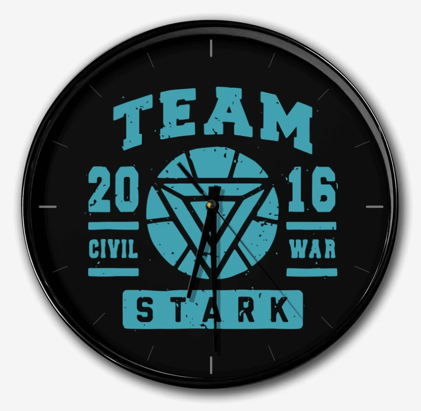Reloj Negro de Team Stark