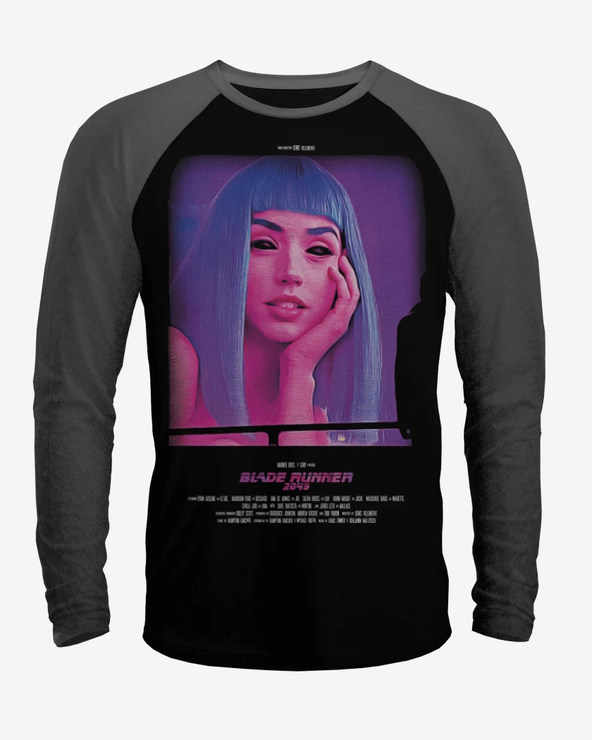 Polera Raglan Heroinas SciFi - Joi