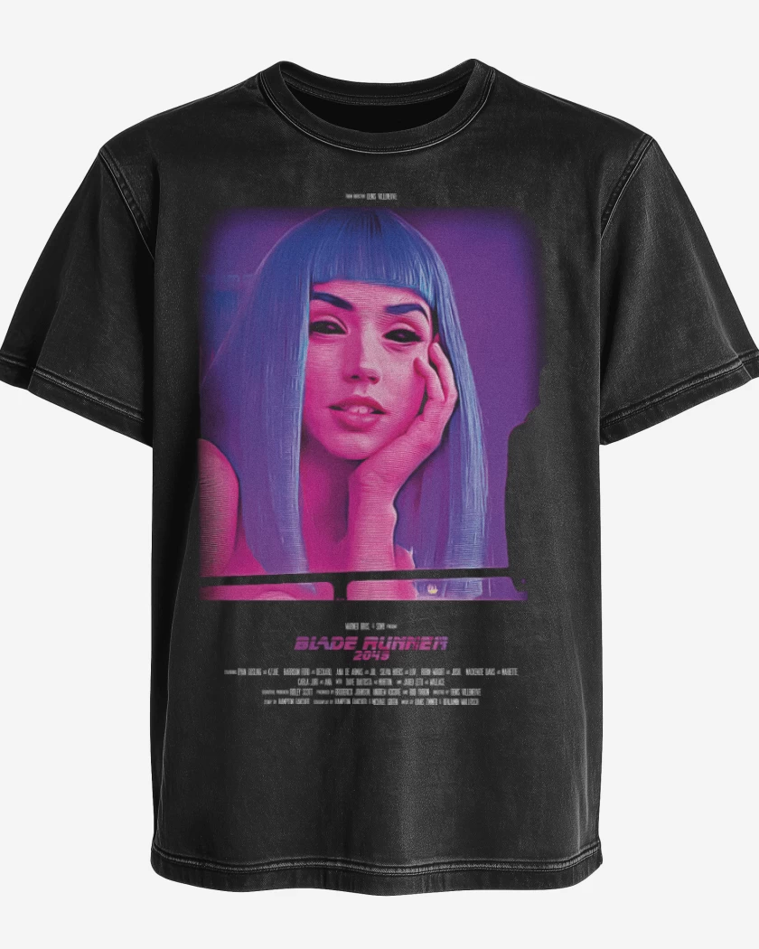 Polera desgastada Heroinas SciFi - Joi