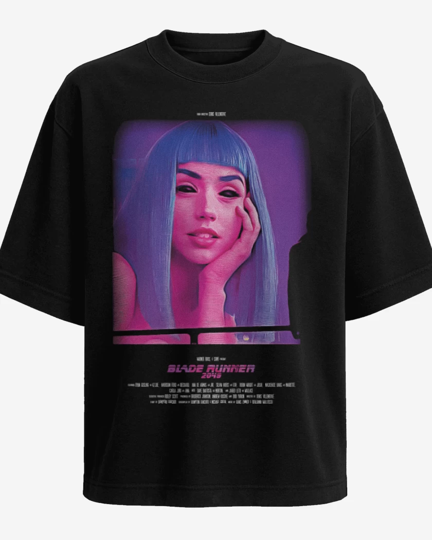 Polera Oversize Heroinas SciFi - Joi