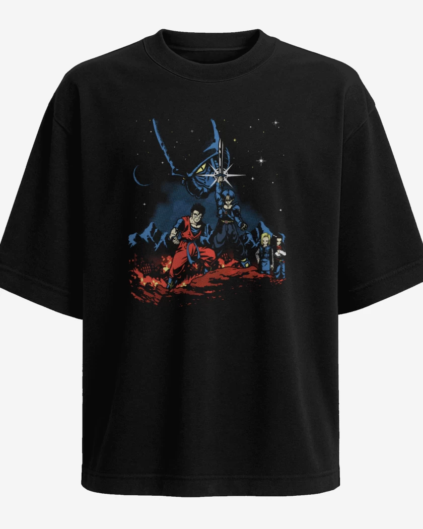 Polera Oversize Dragon Ball Z Cell saga