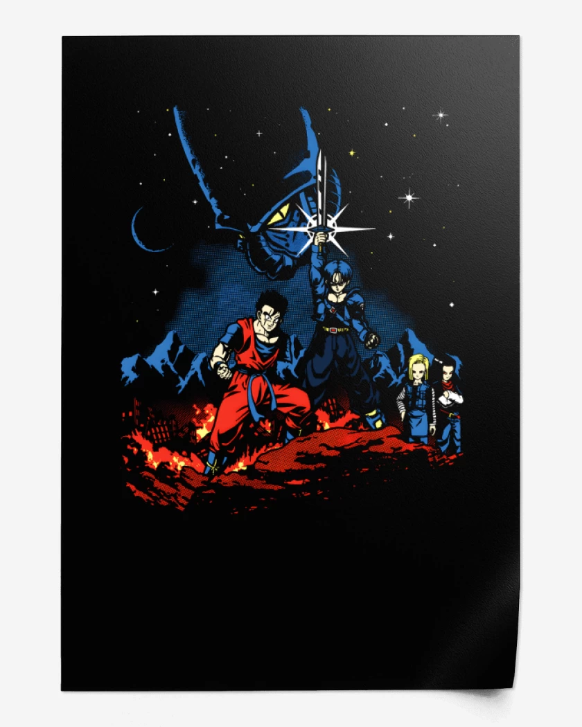 Print Dragon Ball Z Cell saga