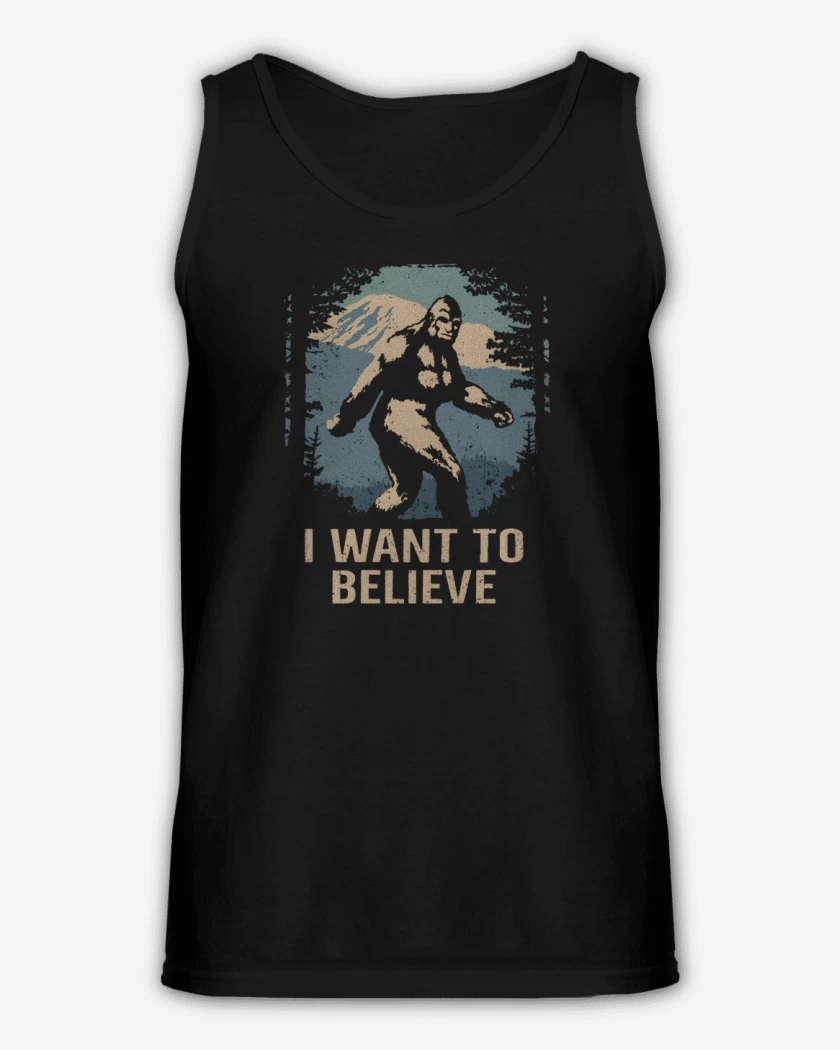 Sudadera I want to believe in bigfoot