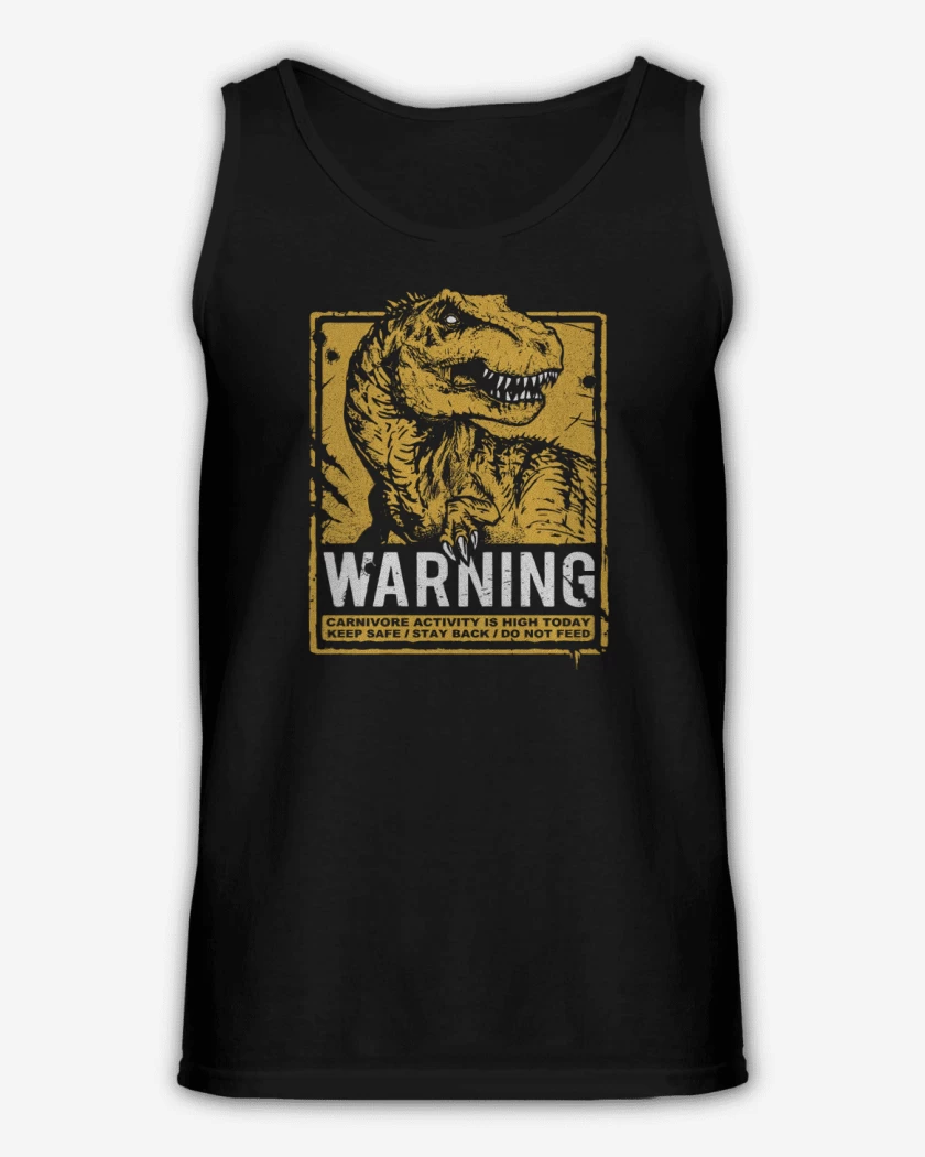 Sudadera Negro de Cuidado con el dinosaurio