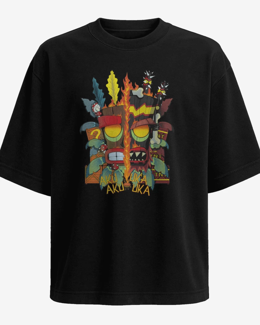 Polera Oversize Aku Aku Uka Uka