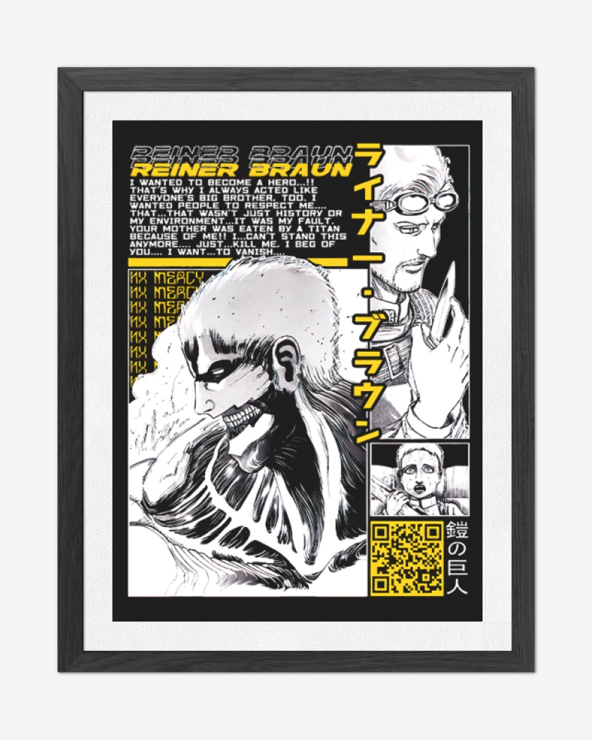 Cuadro decorativo Negro de Reiner
