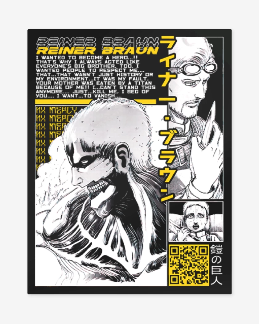 Print metalico Negro de Reiner