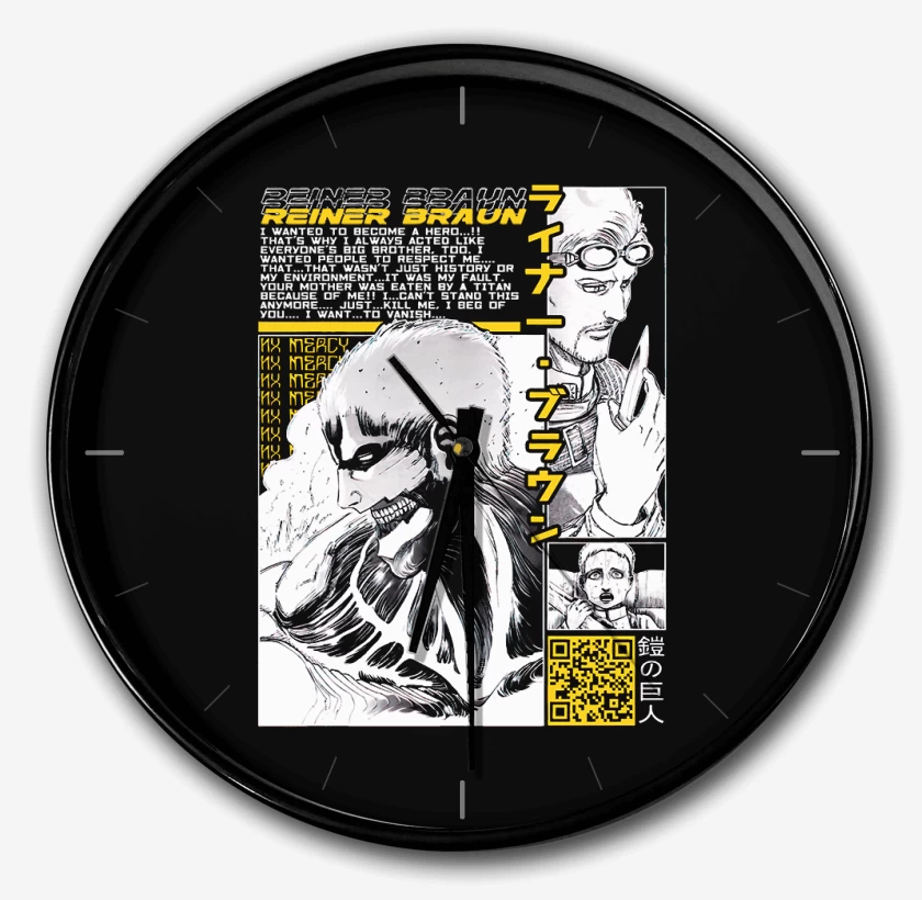 Reloj Negro de Reiner
