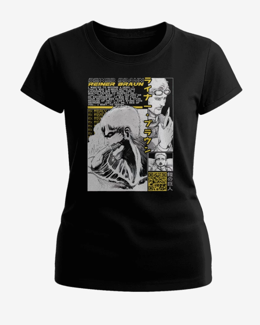 Polera de Mujer Negro de Reiner