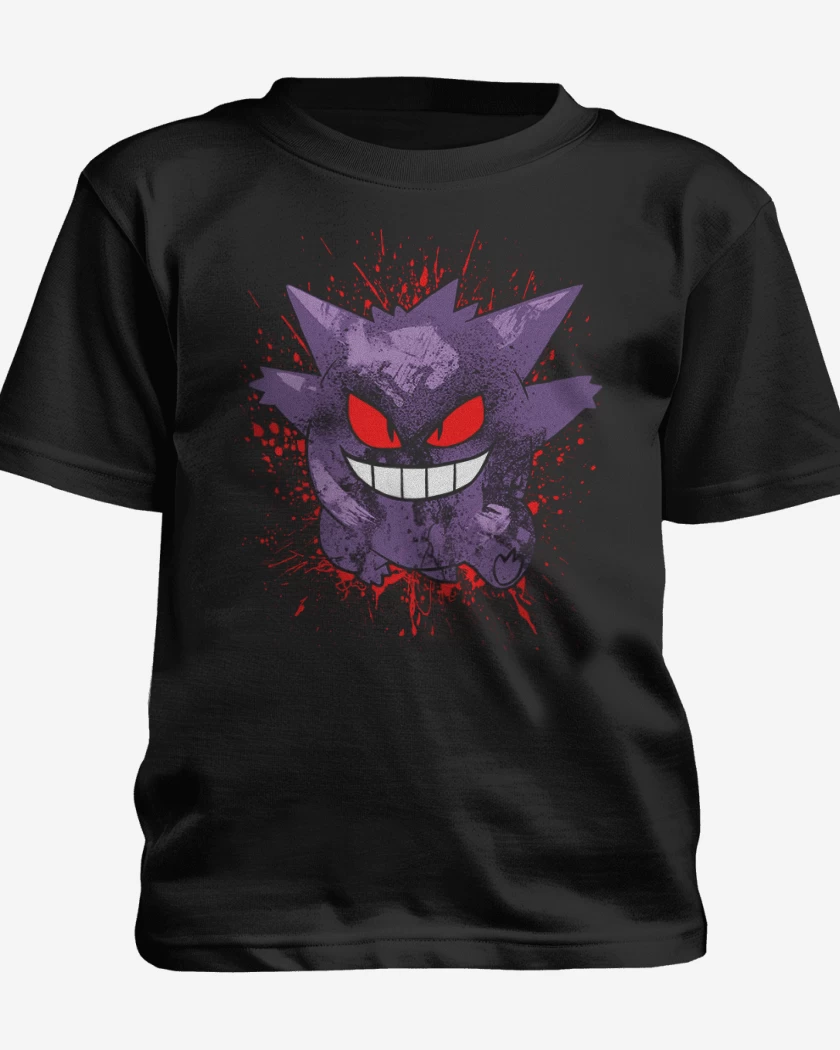 Polera de niño Negro de Gengar