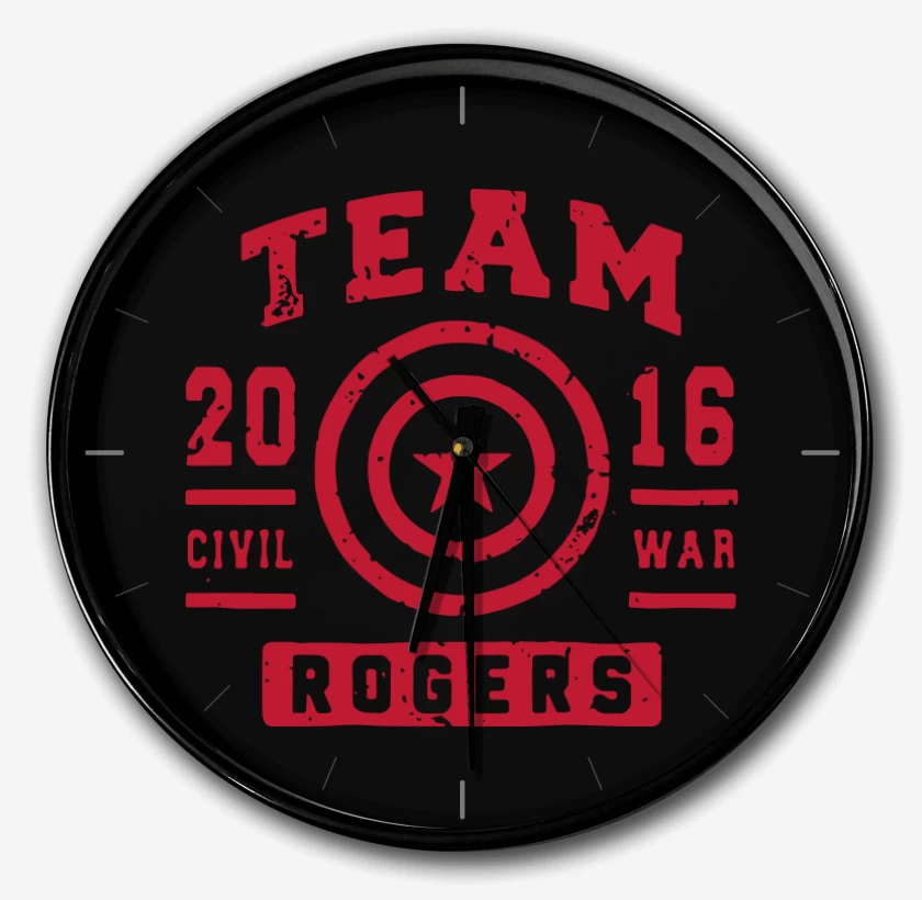 Reloj Negro de Team Rogers