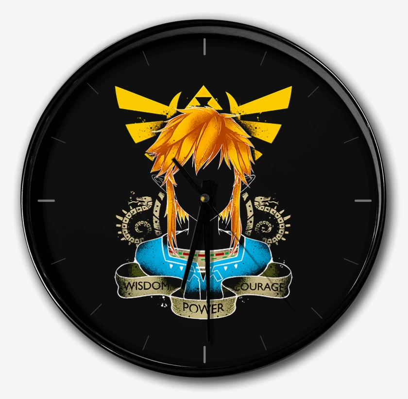 Reloj Negro de Link Frente