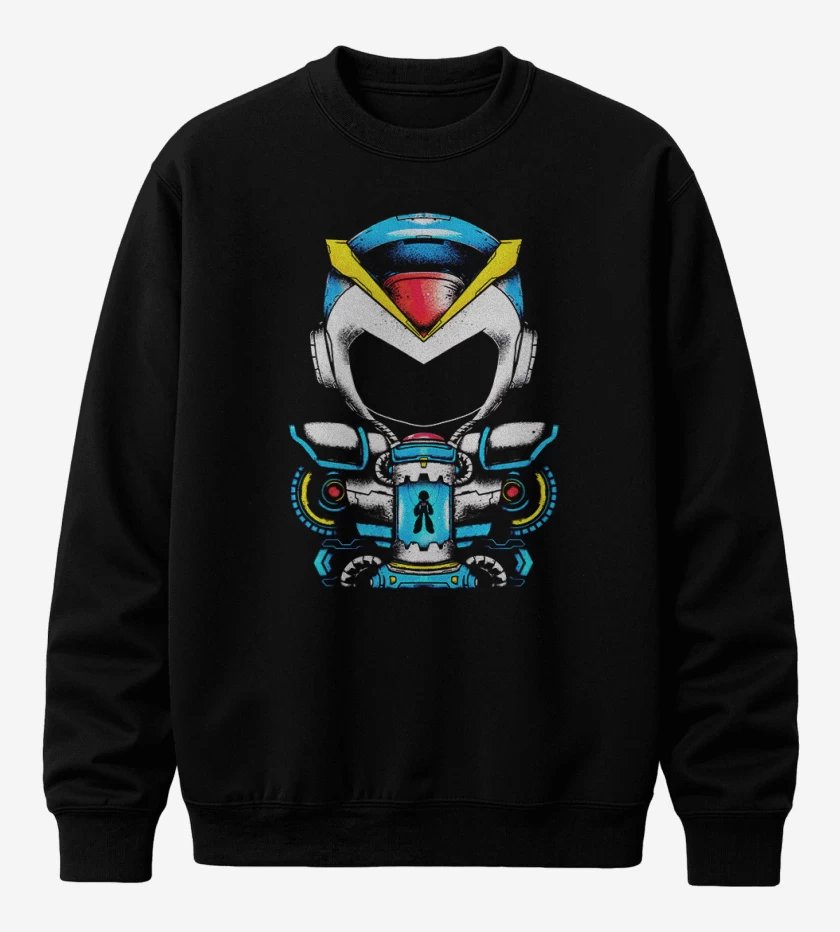 Poleron polo Megaman Frente