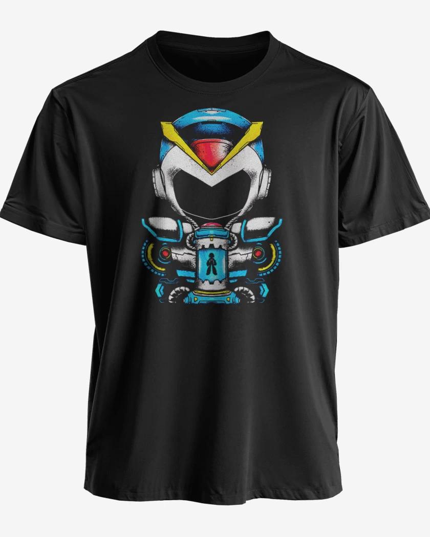 Polera premium Megaman Frente