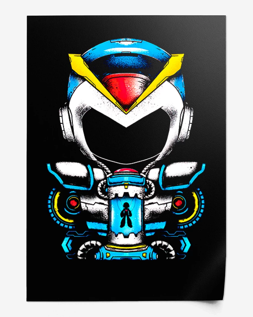 Print Megaman Frente