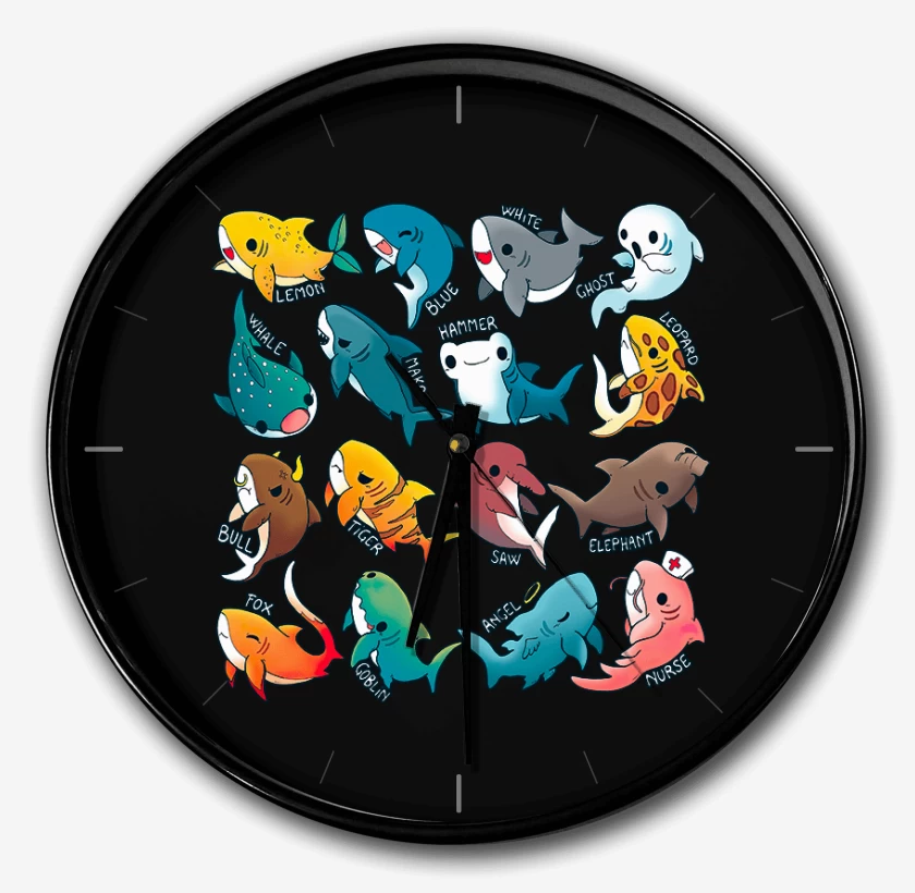 Reloj Tiburoncitos