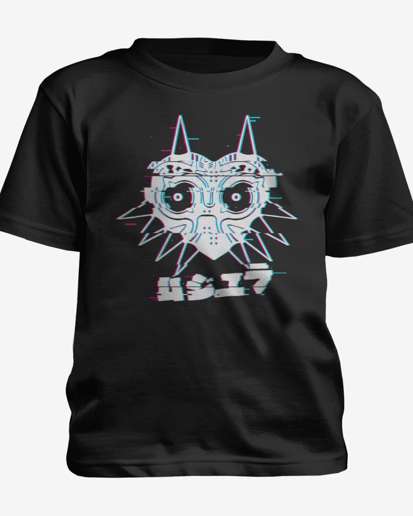 Polera de niño Negro de Majoras Mask