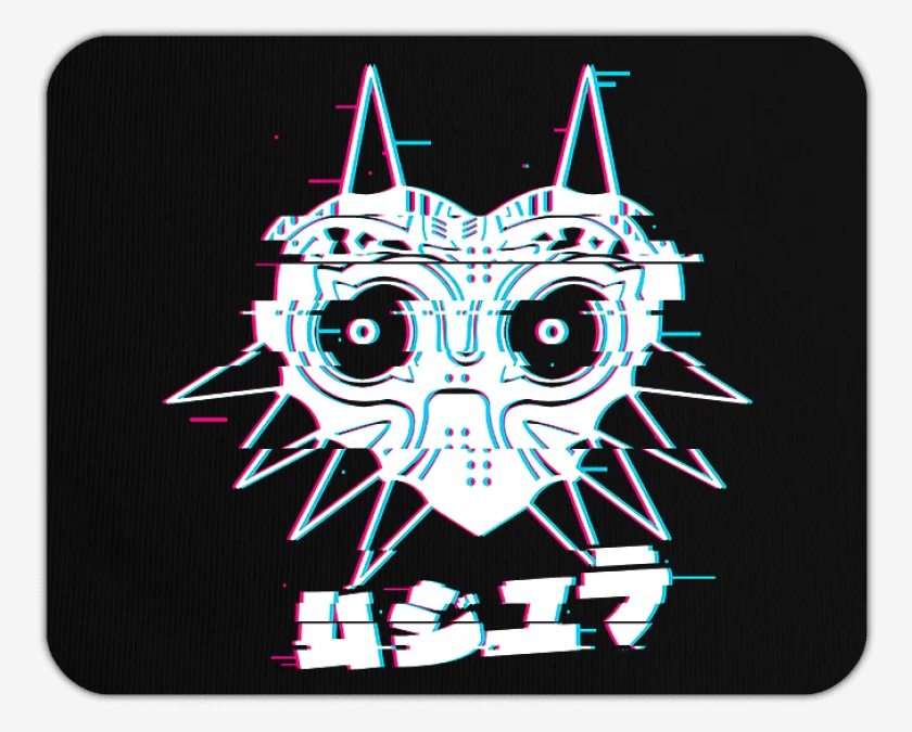 Mousepad Negro de Majoras Mask