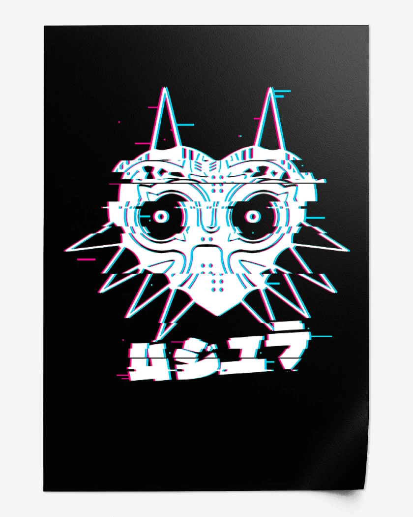 Print Majoras Mask