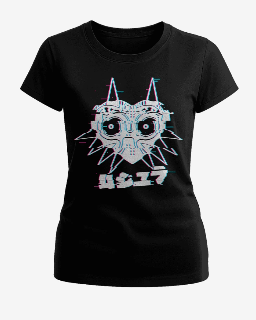 Polera de Mujer Negro de Majoras Mask
