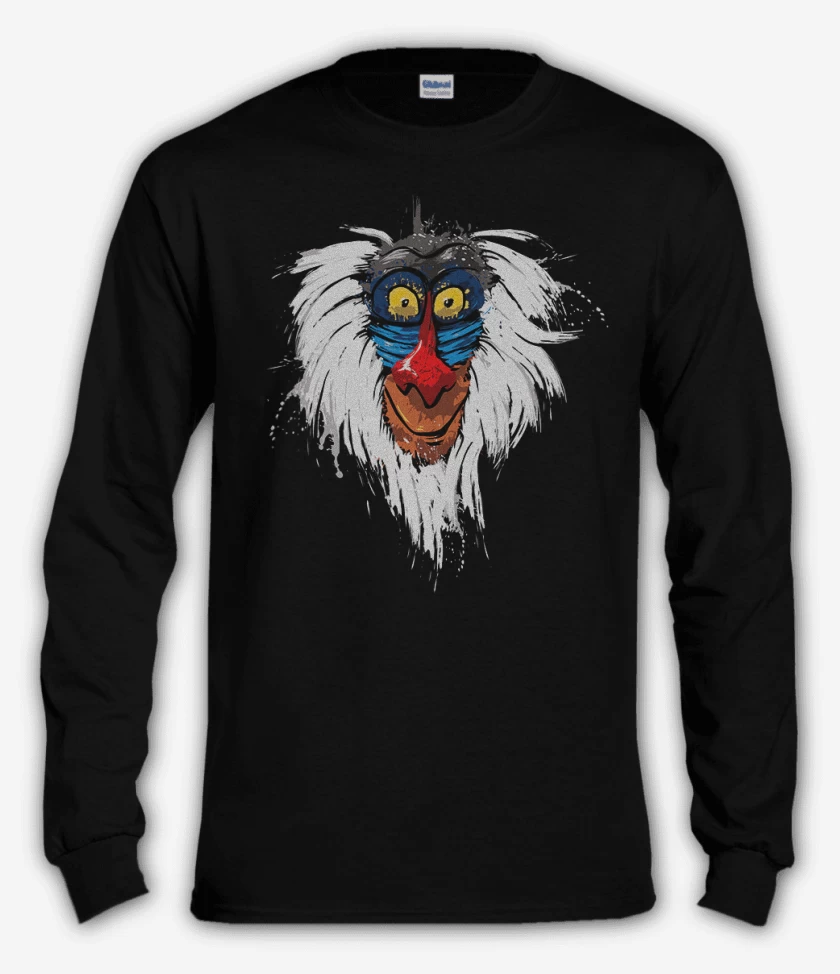 Polera manga larga Negro de Rafiki