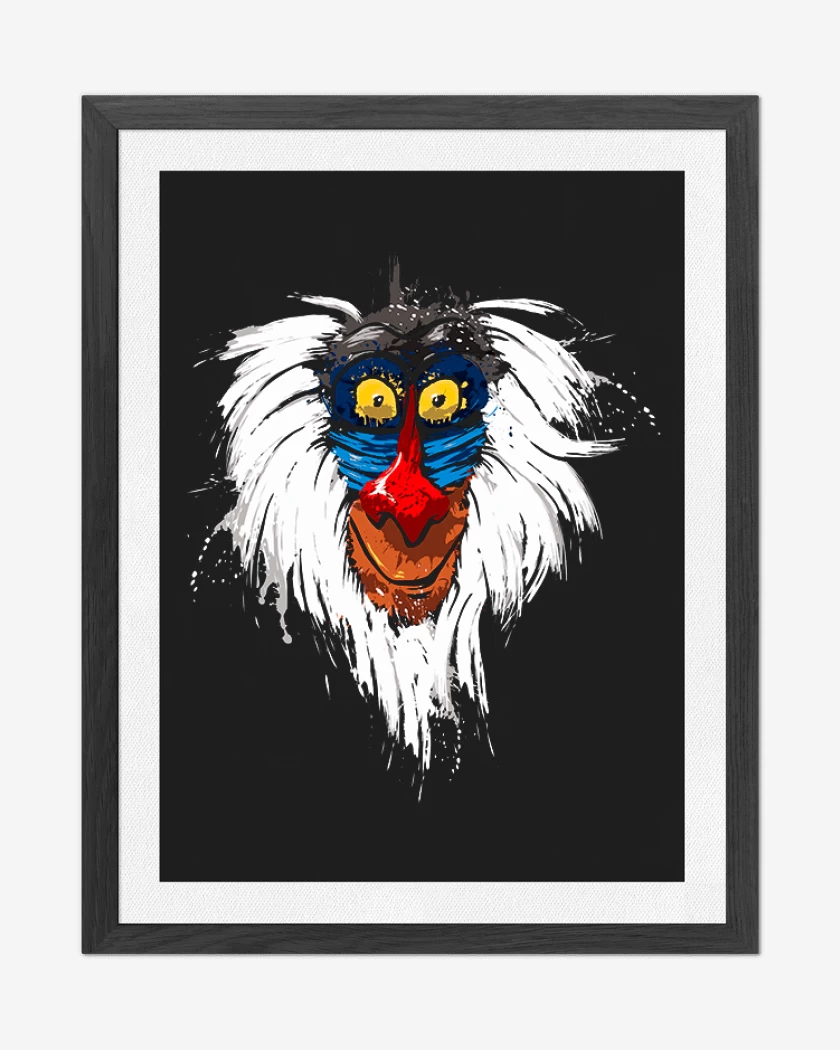 Cuadro decorativo Negro de Rafiki