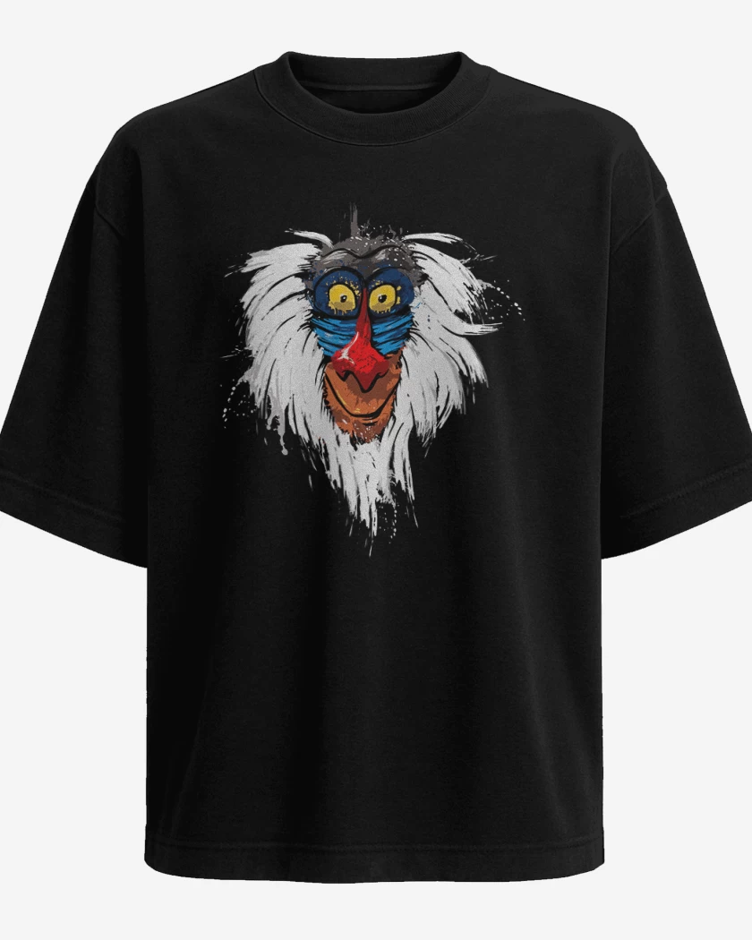Polera Oversize Negro de Rafiki