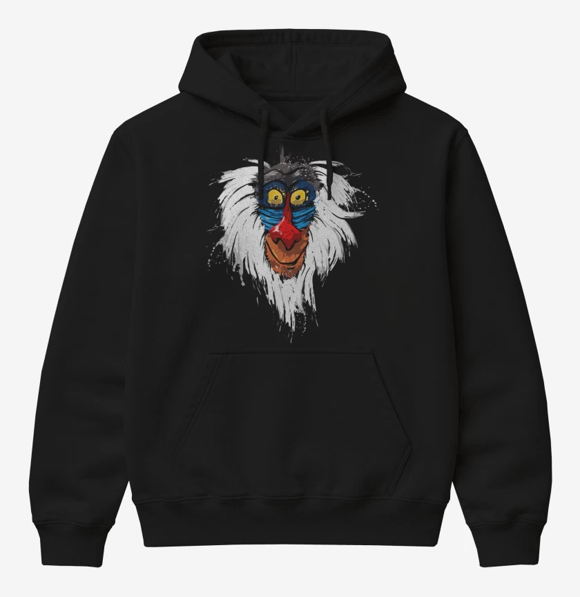 Poleron Canguro básico Negro de Rafiki
