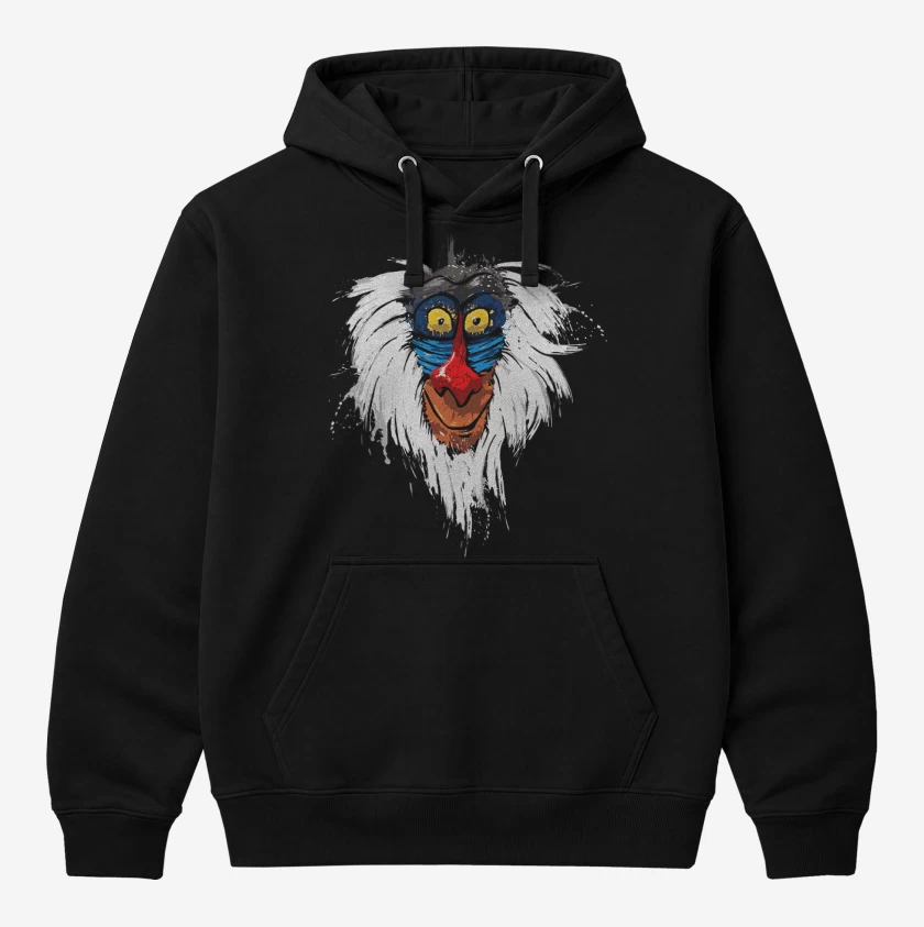 Polerón Canguro Negro de Rafiki